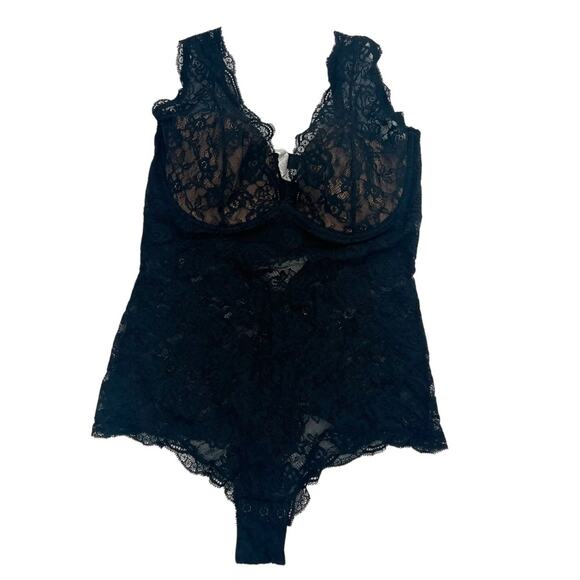 Intimissimi Eleonora Lace Bodysuit Black  38C - Picture 8 of 8